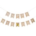 thumbnail image 1 of Miangastore 2pcs Little Bee Party Flower Paper Flag DAY Banner Birthday Party, 1 of 8