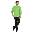 thumbnail image 2 of Bestman Formal Front Button Placket Solid Shirts For Mens Long Sleeve Regular Fit Shirt, 2 of 7
