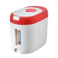 thumbnail image 2 of LSLJS Airtight Rice Dispenser,Cover Rice Bucket for Cereal Grain Flour Rice Beans Pet Food CountertopLarge Rice Storage Container with Lid,Proof Household Cereal, Rice Storage, 2 of 7