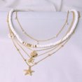 thumbnail image 3 of Becaristey Distinct Layers Choker Necklace Classic And Bohemian Shell Necklace Necklace Is Designed Figure 3, 3 of 6