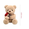 thumbnail image 3 of RXIRUCGD Cadeau de la Saint-Valentin Peluche Ours Rose Poupée Câline Poupée Poupée Fille, 3 of 8