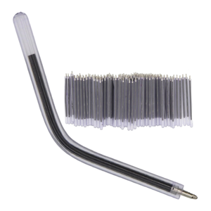 Stylos de sécurité flexibles 100 Pack de stylos pour la santé mentale, hôpital de santé mentale 3.8 Inches Flexible pour les hôpitaux,100 x Stylos de sécurité flexibles, Noir & blanc