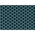 thumbnail image 1 of Ahgly Company Tapis d'Intérieur Lavables en Machine Rectangle Transitionnel Vert Profond, 2' x 3', 1 of 7