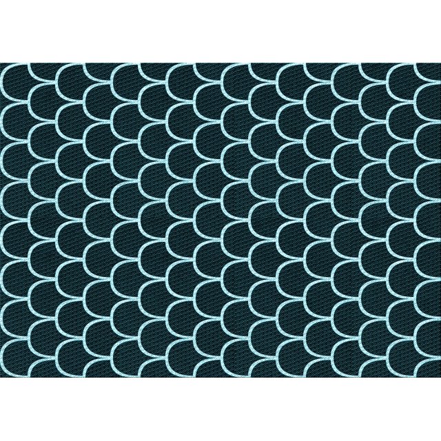 Ahgly Company Tapis d'Intérieur Lavables en Machine Rectangle Transitionnel Vert Profond, 2' x 3'