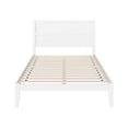 thumbnail image 3 of AFI NoHo Lit Plateforme en Bois Massif Simple TG, Blanc, 3 of 13