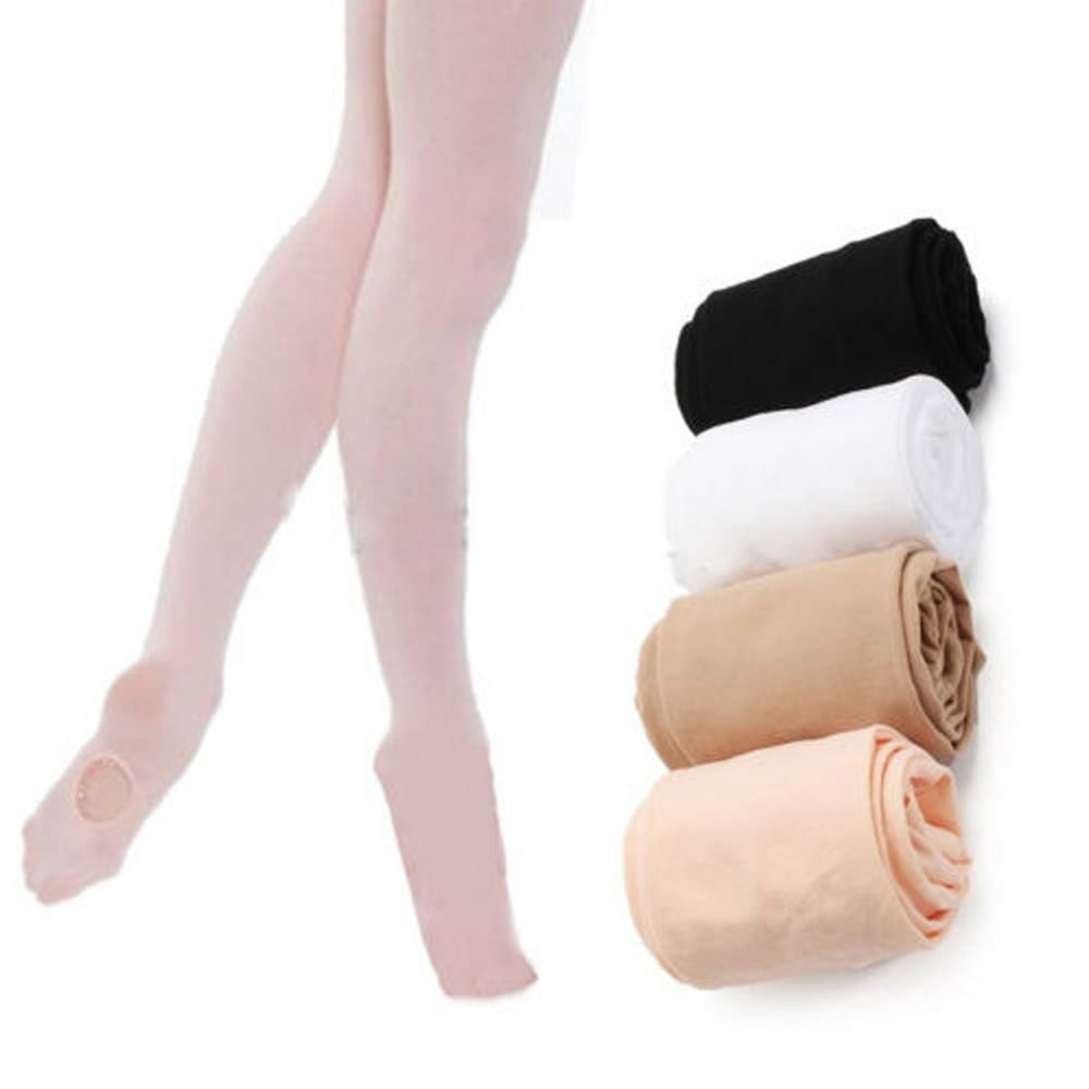 Kids Adults Girls Teenager Convertible Dance Ballet Pantyhose