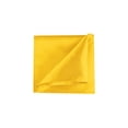thumbnail image 2 of INSPIRE CHIC Men's Pocket Square Solid Color Handkerchiefs Self-folded For Wedding Party Yellow One Size, 2 of 4