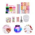 thumbnail image 3 of segolike Blow Bubbles Double Sided Tape with s Sequins DIY Crafts Waterproof Creative Transparent Color Handmade Ball Educational Toy for Adults , 49pcs without Tape, 3meters, 3 of 6