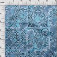 thumbnail image 3 of oneOone Velvet Light Blue Fabric Asian Sewing Craft Projects Fabric Prints By Yard 58 Inch Wide, 3 of 4