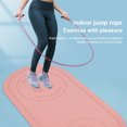 thumbnail image 1 of VONKY Jumping Rope Mat Exercise Mats Noise-reduction Waterproof Fitness Sporting Yoga Cushion Accessory Living Room Professional Pink, 1 of 4