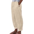 thumbnail image 1 of Kcodviy Women High Waisted Wide Sweat Pants Women Casual with Pockets Leg Pants Drawstring Elastic Women Casual Pants Suits Trousers Comfy Straight Leg Long Pants with Pockets, 1 of 7