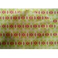 thumbnail image 4 of oneOone Cotton Silk Fabric Geometric Ikat Printed Fabric 1 Yard 42 Inch Wide, 4 of 4