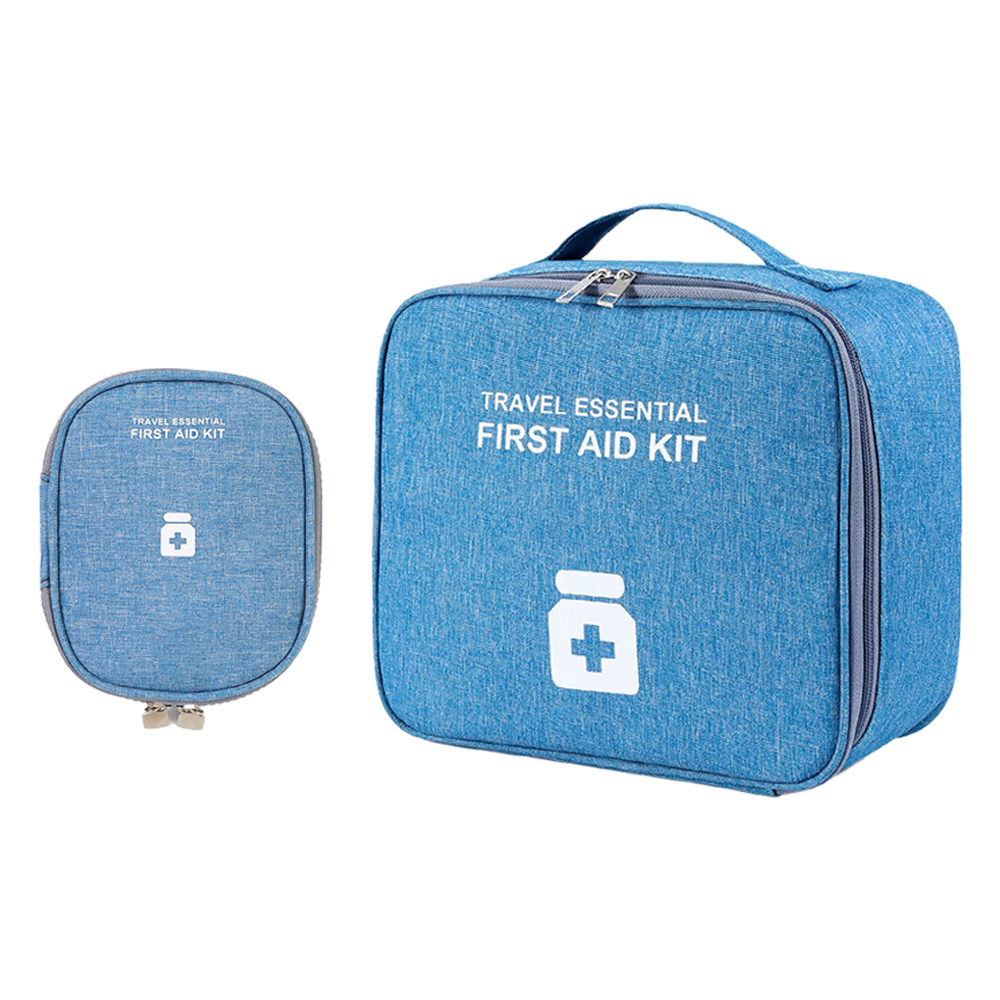 Empty First Aid Bags, Travel Medicine Bag, Medical Supplies Organizer Bag, Portable Kit for Traveling, Car, Home