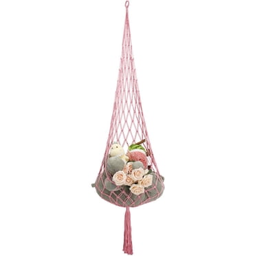PENGXIANG Stuffed Animal Net Hanging Plush Toy Storage Hammock Space Saving Hammock Organizer Net Large Capacity Stuffed Animal Net Holder for Kids Room Bedroom Playroom