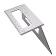 thumbnail image 3 of Woodworking Ruler T Multifunction Aluminum Scriber 45/90 Ruler Angle Tools & Home Improvement, 3 of 6