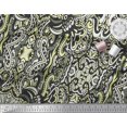 thumbnail image 3 of Soimoi Poly Georgette Fabric Floral & Paisley Decorative Decor Fabric Printed Yard 52 Inch Wide, 3 of 3