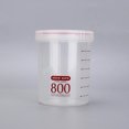 thumbnail image 1 of Airtight Food Storage Containers 1050ML 800ML 500ML, Durable Plastic Storage Boxes Stackable for Kitchen Refrigerator, Leakproof Dry Food Snacks Organizer with Transparent Lid, 1 of 7