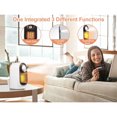 thumbnail image 3 of Geek Heat Chauffage d'Appoint Oscillant de Bureau avec Humidificateur, Blanc, 3 of 7