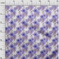 thumbnail image 3 of oneOone Polyester Spandex White Fabric Florals Sewing Craft Projects Fabric Prints By Yard 56 Inch Wide, 3 of 4