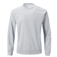 thumbnail image 4 of Chandails pour Femmes Chandail à Col Rond pour Hommes Chandail à Enfiler Gaufré Texturé Manches Longues Chandails Tricotés Chandails d'Automne Femmes P-8 Gris G, 4 of 8