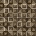 thumbnail image 1 of Ahgly Company Tapis d'Intérieur Lavable en Machine Carré Transitionnel Pérun Brun, 4 Pieds Carré, 1 of 7