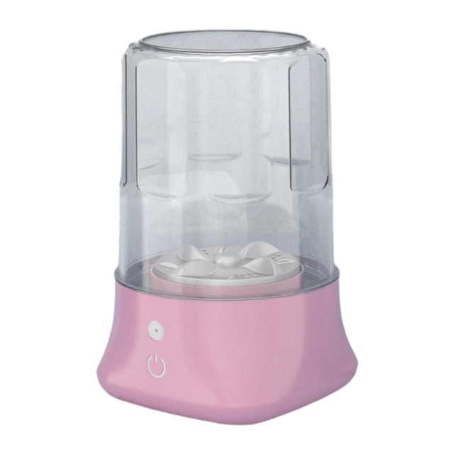 simhoa Portable Washing Machine Compact Small Washer USB Rechargeable Mini Laundry Cup 1L for Home Apartment Travel Dorm Small Items pink