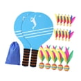thumbnail image 2 of Lipstore 2 Pieces Badminton Set Exercise Badminton Racket for Outdoor Indoor Children D, 2 of 8
