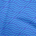thumbnail image 1 of oneOone Polyester Spandex Medium Blue Fabric Abstract Fabric For Sewing Printed Craft Fabric By The Yard 56 Inch Wide, 1 of 4
