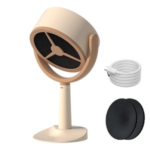 Capuche portable rechargeable, capuche de bureau, double air