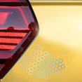 thumbnail image 4 of 5Pcs Honeycomb Car Sticker, Cagogo Honeycomb Car Sticker, Personalized Motorcycle Scooter Taillight Decal, Waterproof Adhesive Vinyl Modification Sticker, Auto Body Styling Accessory for Car Truck, 4 of 6