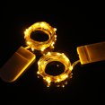 thumbnail image 2 of 3M/9.8FT 30 LED Fairy Starry Copper Wire String Battery Operated Powered IP65 Water Resistance Extra Flexible Bendable Light Strip for Holiday Christmas Xmas Halloween Festival Decorations, 2 of 8