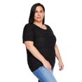 thumbnail image 4 of Iyla Plus Women's Short Sleeve Ripple Tee, 4 of 6