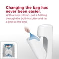 thumbnail image 5 of Diaper Genie Elite Diaper Pail, Gray, Foot Pedal, Air-Tite® Clamps, Carbon Filter, 5 of 5