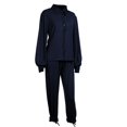 thumbnail image 4 of Ensemble Pantalon à Manches Longues Style Uni Élégant Automne et Hiver pour Femmes, 4 of 4