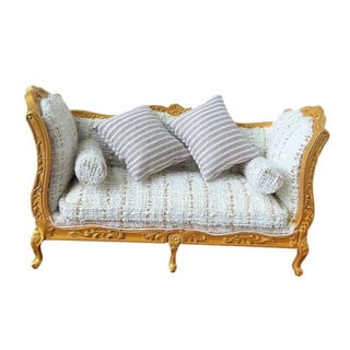 MAISON DE POUPÉES Fil Blanc Fer Forgé Tonnelle Arche avec Portes 1:12 Jardin $41.38 - CA