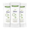 thumbnail image 4 of Dove 0% Aluminium Cucumber and Green Tea Deodorant (Value Pack 3 X 74gms), 4 of 7