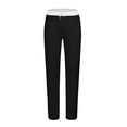 thumbnail image 3 of RKSTN Mens Pants Fashion Drawstring Elastic Waist Solid Color Casual Sweat Length Pants Soft Comfortable Workout Pants, 3 of 4