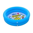 thumbnail image 1 of Piscine Gonflable pour Bébé Portable Gonflable pour Enfants avec Pompe Jeu d'Eau, 1 of 3