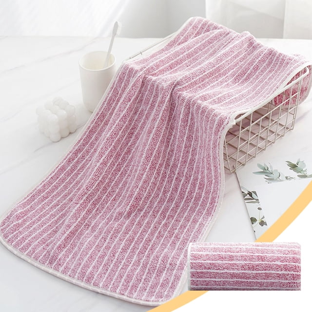 Avdolw Soft & Absorbent Cotton Face Towel - Thickened, Plain Color for Home Spa Use | Multipurpose Wash Cloth with Reinforced Edges