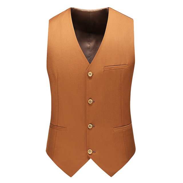 Birdeem Débardeur pour Hommes Rayé Mode Rétro avec Poches Simple Boutonnage Col en V Débardeurs Blouse
