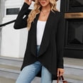 thumbnail image 2 of AherBiu Spring Fall Cardigan for Women Long Sleeve Open Front Lightweight Ladies Outwear Coats, 2 of 7