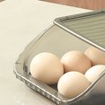 thumbnail image 5 of Plastic Egg Storage Box Plastic Automatic Rolling Transparent Thickened Grooved Egg Storage Container for Refrigerator Kitchen, 5 of 5