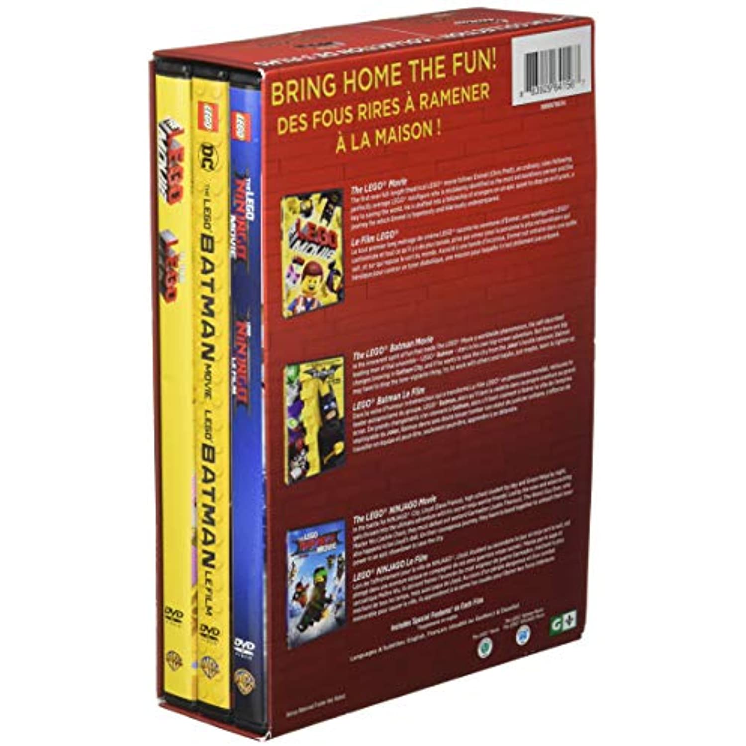 La Collection de Films Lego 3 [DVD]