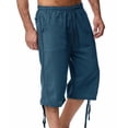 thumbnail image 4 of SHIXIAOO Men's Spring and Summer Sweatpants Jogging Pants Loose Casual Beach Capri Pants, 4 of 4