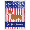 thumbnail image 1 of Pembroke Welsh Corgi American Flag Garden Size BB8401GF, 1 of 3