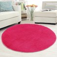 thumbnail image 2 of Plush Chair Floor Mat Round Carpet Children Bedroom Mat Play Tent Area Rug Yoga Mat, 2 of 6
