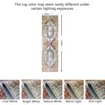 thumbnail image 2 of JV Home Runner Rug Napoli Beige Multicolored 2'7" x 8' Washable Rugs Anti Slip, 2 of 7