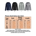 thumbnail image 2 of Manteau de Pluie Léger à Capuche pour Femmes Imperméable Actif Extérieur Veste de Pluie avec Capuchons Dames Manches Longues Décontracté Coupe Ajustée Fermeture Éclair Manteau d'Extérieur Veste Manteau, 2 of 3