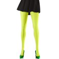 thumbnail image 3 of BYHONG Chaussettes pour Femmes Collants pour Femmes Colorés 40 Opaques en Microfibre Chaussettes de Course Femmes Jaune Taille Unique, 3 of 4