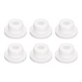 thumbnail image 1 of Unique Bargains 6 Pcs White Plug Holes, T18 Rubber Button Plug for 17mm/0.67' Hole, 1 of 6